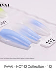 FAVAI Custom 12-Color Swatch Card