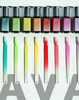 FAVAI La Collection Signature HOT-12 Vernis à Ongles en Gel Aérographe Ensemble de Gel d'Air 12*15ml