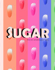 FAVAI 6 Colors Airbrush Gel Nail Polish Set - Sugar Collection (