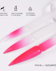 FAVAI Vernis Gel Airbrush pour Ongles - (