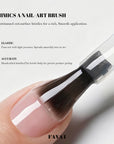 FAVAI Clear High Gloss UV Gel Top Coat – 15ml / 0.5oz (Brush Application)