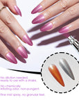 Gel à ongles en aérosol FAVAI 6 couleurs - Collection Galaxy (