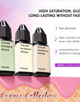 FAVAI 6 Colors Airbrush Gel Nail Polish Air Gel Set - Cream Collection (