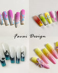 FAVAI La Collection Signature HOT-12 Vernis à Ongles en Gel Aérographe Ensemble de Gel d'Air 12*15ml