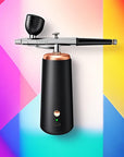 FAVAI Cordless Airbrush Kit with Air Compressor - Three Pressure 120/140/160 KPA - NEW BLACK 2.0