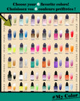 FAVAI MyColor Mix - Select 6 from Your Own Choice - 6*15ml