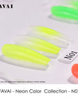 FAVAI 에어브러시 젤 네일 폴리시 에어젤 - (