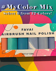 FAVAI MyColor Mix - Select 6 from Your Own Choice - 6*15ml