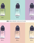 FAVAI 6 Colors Airbrush Gel Nail Polish Set - Macaron Collection (