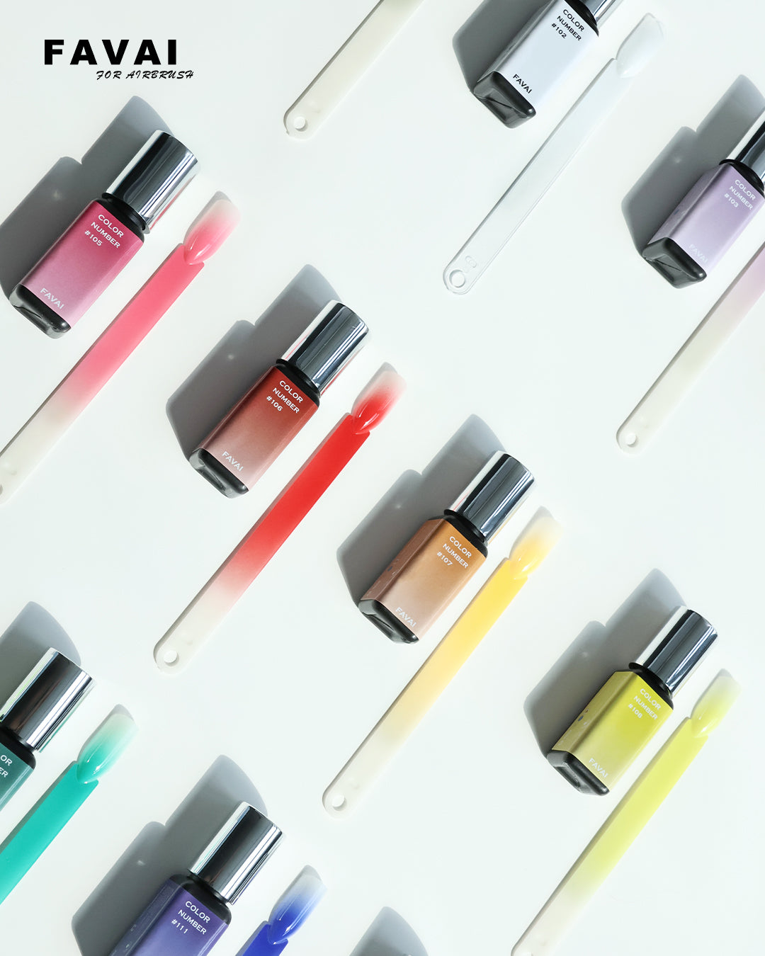 FAVAI Hot-12 Vernis à Ongles en Gel + Combo de Nettoyant Professionnel
