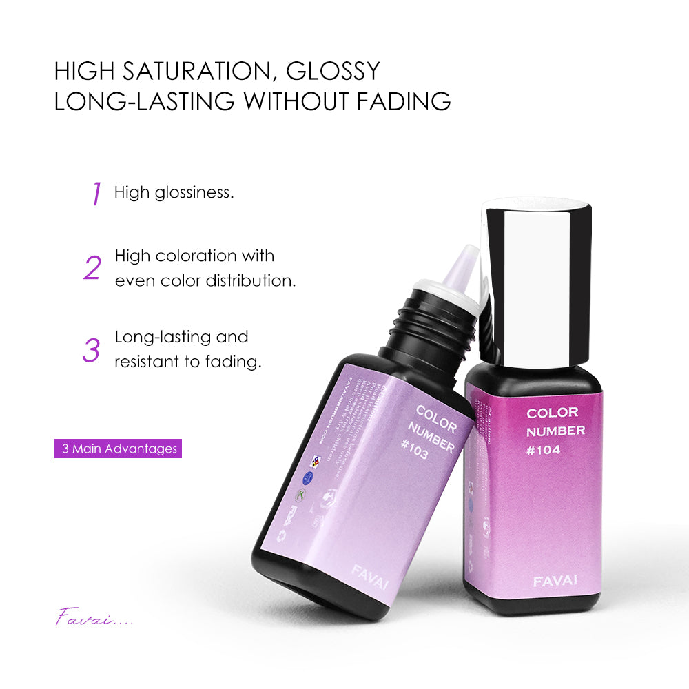 FAVAI La Collection Signature HOT-12 Vernis à Ongles en Gel Aérographe Ensemble de Gel d'Air 12*15ml