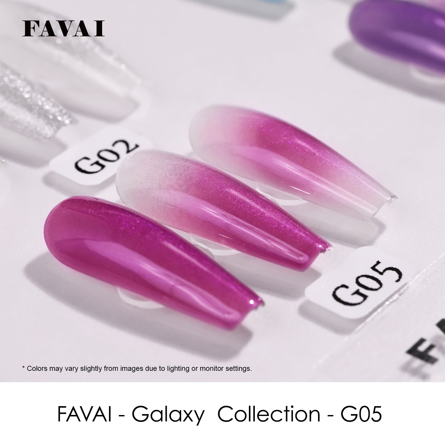 FAVAI Custom 12-Color Swatch Card