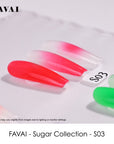 FAVAI Custom 12-Color Swatch Card